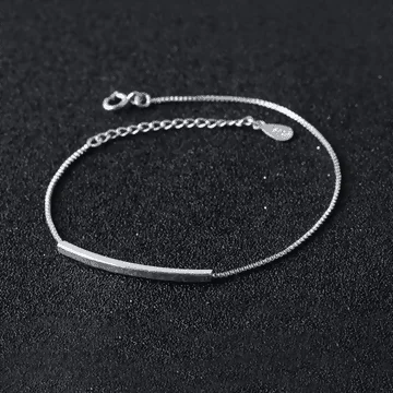 925銀飾&times;微笑曲線&times;手鍊