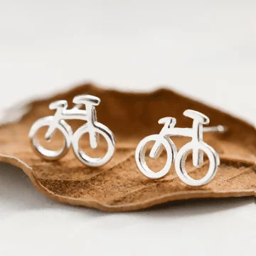 925銀針&times;單車&times;耳針
