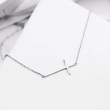 925銀飾&times;個性十字架&times;鎖骨項鍊