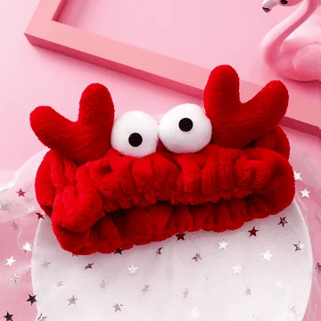 賣萌螃蟹×彈性髮帶