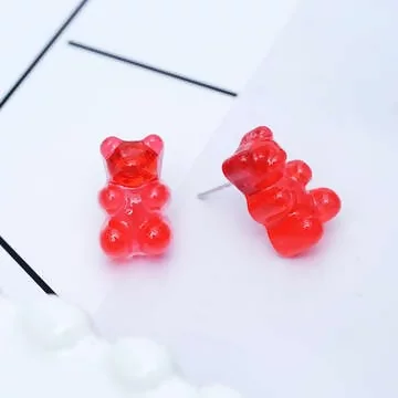 小熊軟糖&times;吊墜耳環&times;柳橙橘