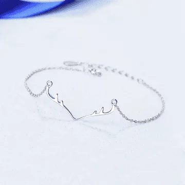 925銀飾&times;一心一鹿&times;手鍊