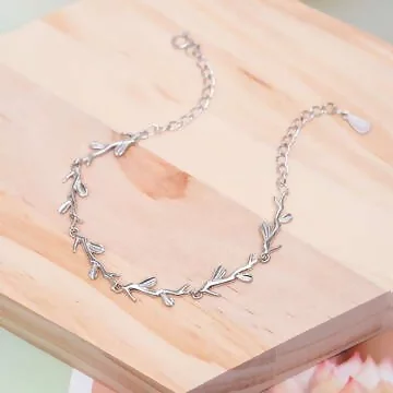 925銀飾&times;森林枝芽&times;手鍊