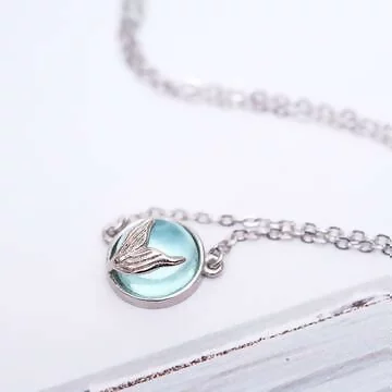 925銀飾×人魚泡泡×鎖骨項鍊