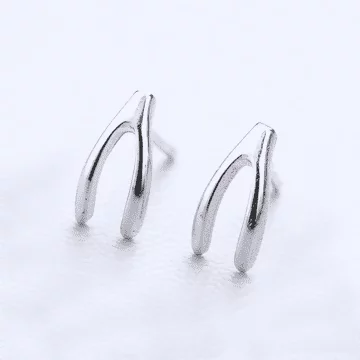 925銀針&times;如願骨&times;耳針