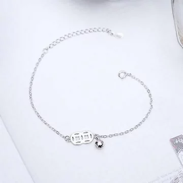 925銀飾×招財錢母×手鍊