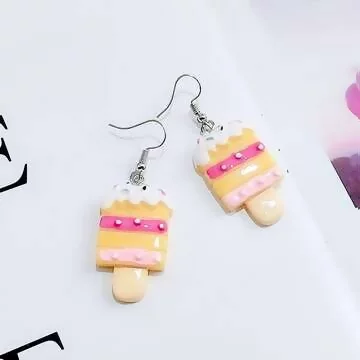 冰棒雪糕&times;吊墜耳勾