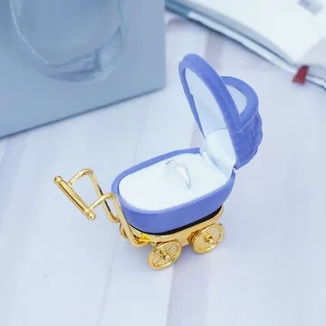 嬰兒手推車×適用戒指/項鍊/手鍊×絨布盒