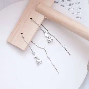 925銀針&times;流星旋繞&times;流蘇耳線