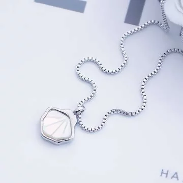 925銀飾&times;一貝子&times;鎖骨項鍊