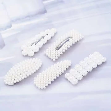 經典款×珍珠滿滿×五套件髮夾組
