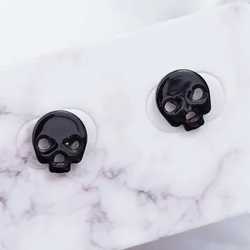 個性骷髏頭&times;磁吸耳夾/裝飾小物