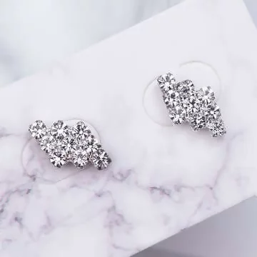 晶鑽三線閃電光&times;磁吸耳夾/裝飾小物