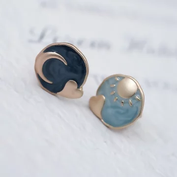 朝暮相思&times;不對稱三角耳夾