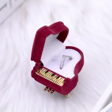 古典鋼琴&times;適用戒指/項鍊/手鍊/耳釘&times;絨布盒