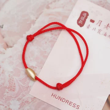 【過爐款】金糖&times;月老紅線&times;抽繩手鍊