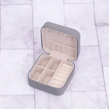 細紋皮革&times;拉鍊飾品盒&times;煙灰