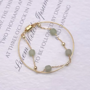 雙層古典圓珠&times;磁吸手環