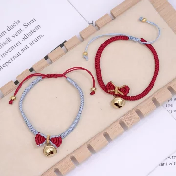 公主領結鈴鐺×拉繩手鍊×共二色