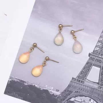 月光水珠&times;吊墜耳環&times;共二色