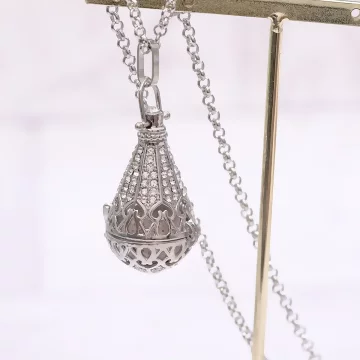 熱氣球×薰香火山石×長項鍊