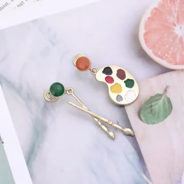 小畫家&times;蚊香盤U型耳夾