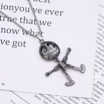 骷髏娃娃&times;中性長項鍊