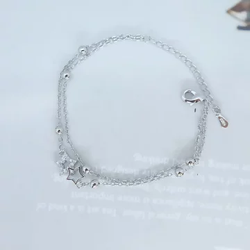 925銀飾×雙層流星彩帶×手鍊