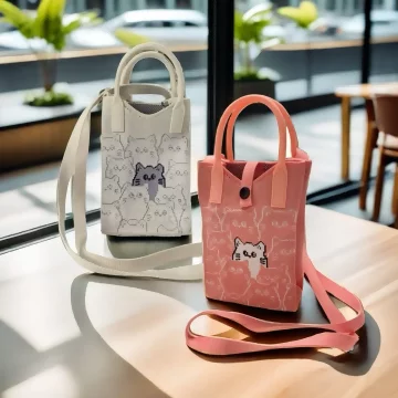 有隻土撥鼠×針織×斜背包×共二色