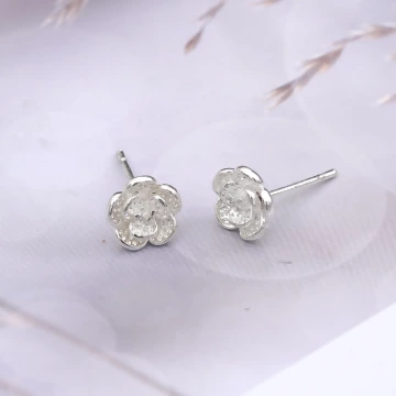 925銀針×小山茶花×耳環