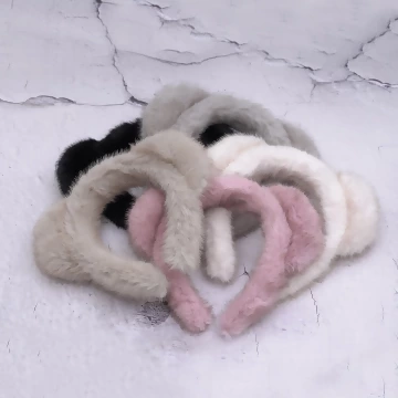 熊耳毛絨絨&times;髮箍&times;共五色