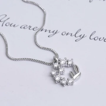 925銀飾×稻穗花環×鎖骨項鍊