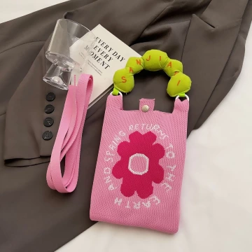 甜甜圈提把針織包&times;斜背包&times;大地回春