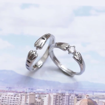 抱緊處理&times;情侶對戒