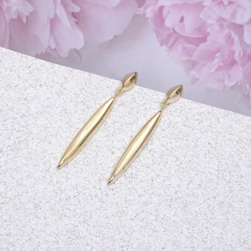 顯瘦簡約細柳×吊墜耳環