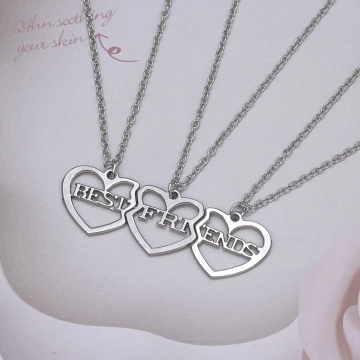 三心相印×三套件閨蜜姐妹項鍊組