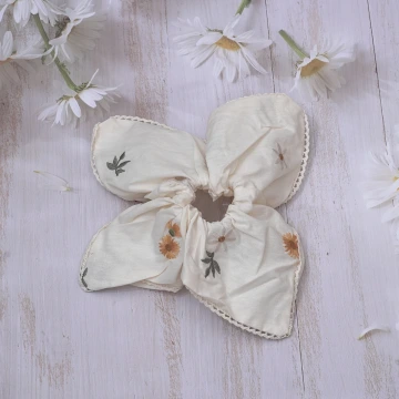 鄉村奶油小雛菊&times;大腸圈髮束