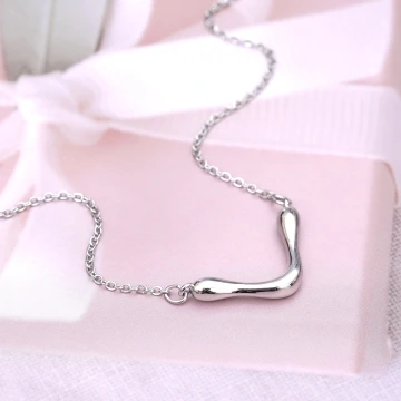 925銀飾&times;液態V字&times;鎖骨項鍊