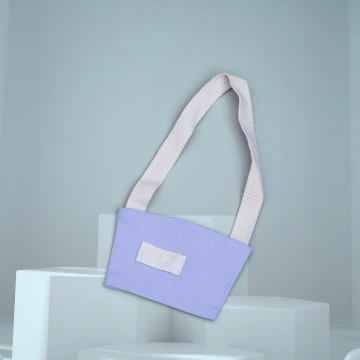 帆布經典款×飲料提繩×紫色