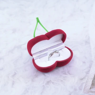 小櫻桃×適用戒指/項鍊/手鍊×絨布盒