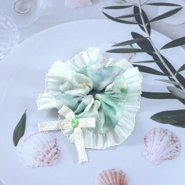 翠綠蔥蔥&times;大腸髮束