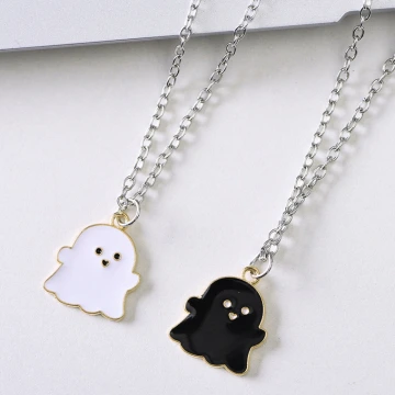 幽靈愛心小嘴&times;項鍊&times;共二色