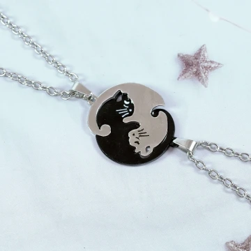 316鋼飾×抱團取暖×閨蜜情侶項鍊組