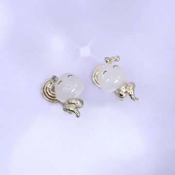 蛇寶寶×U型耳夾