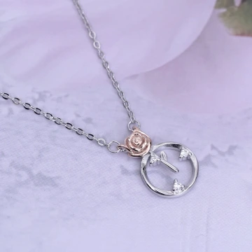 星球玫瑰&times;鎖骨項鍊