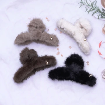 仿貂毛小金心&times;鯊魚夾&times;共四色