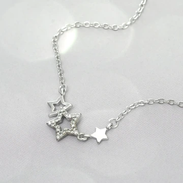 925銀飾&times;拾光星辰&times;鎖骨項鍊