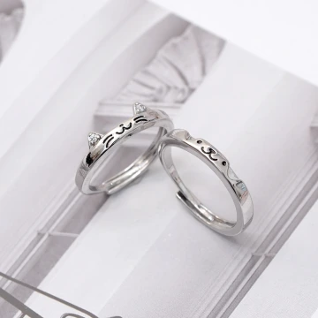 貓狗貼貼&times;情侶對戒