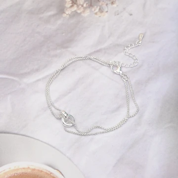 925銀飾&times;圓圈相扣&times;手鍊