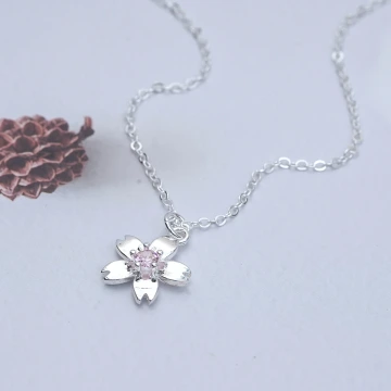 925銀飾&times;十里桃花&times;鎖骨項鍊